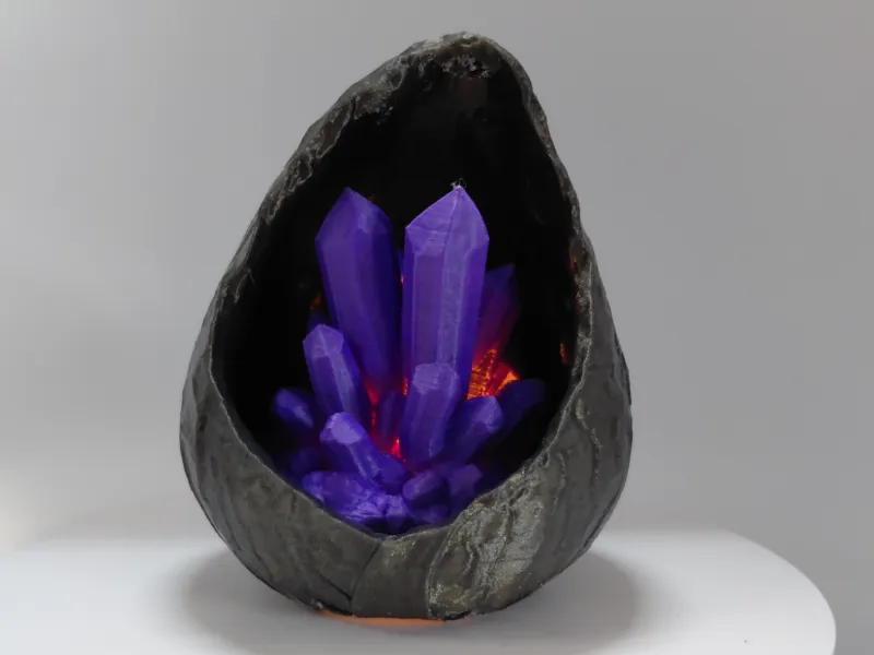 🐉 Uovo di Drago Geode – Edizione Nucleo Fratturato 💎🔥