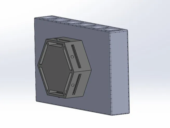 6 Needle Files Holder for Honeycomb Storage Wall (HSW)