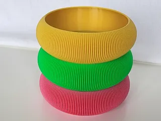 Ultimate Stackable Ribbed Organizer Bowl(Round Edition - V1)