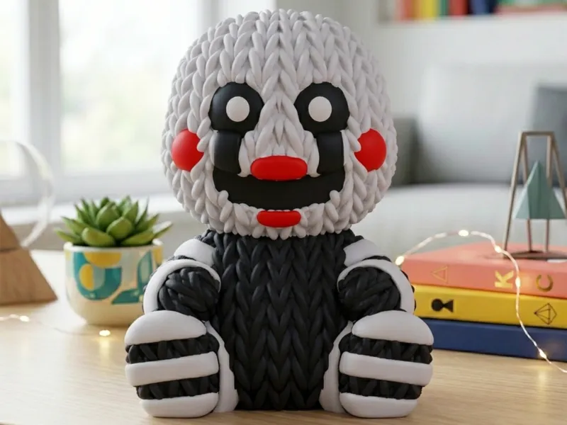 Baby Puppet - fnaf - Five Nights at Freddy’s Knitted Crochet