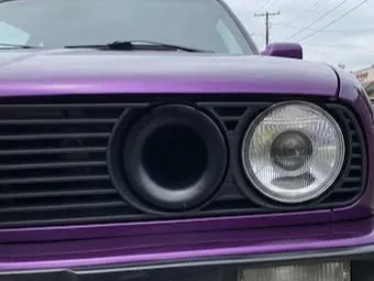 Воздухозаборник фары для BMW E30