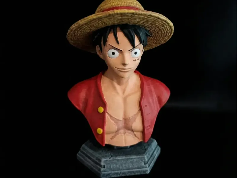 Monkey D. Luffy bust