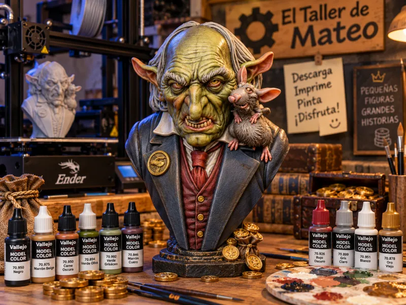 Goblin Banktur – El Banquero de las Sombras