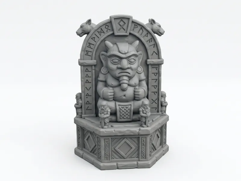 Anceint altar idol