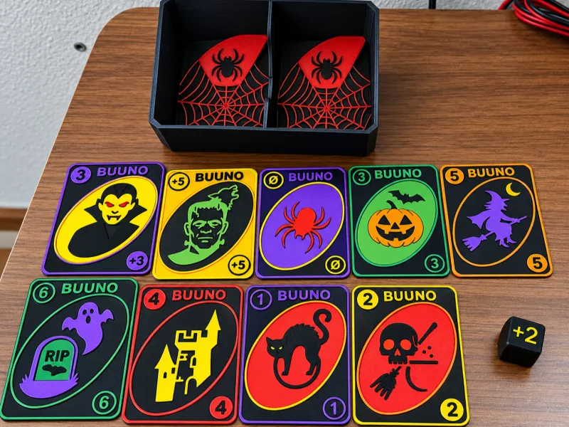 BUUNO - The 3D Printable Card Game (Themed Variant)