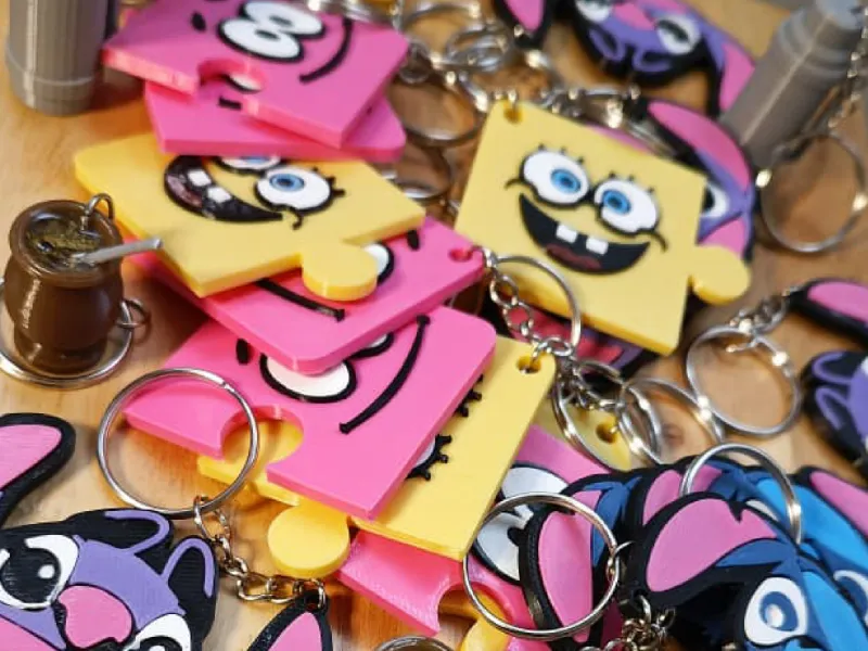 Sponge bob and Patrick | friends Keychain