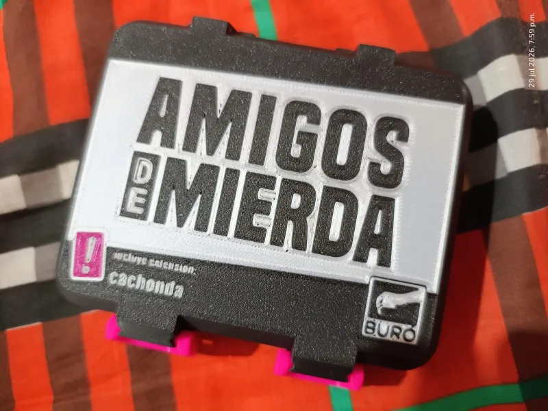 Caja de cartas Amigos de mierda