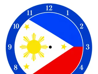 Philippines Wall Clock