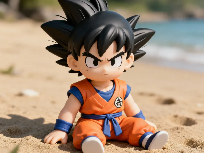 SENTADITOS DRAGONBALL GOKU