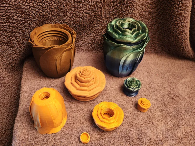 jewelry  storage rose