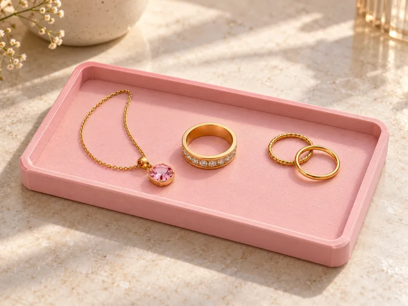 Rectangular Jewelry Tray – 180 × 100 × 15 mm