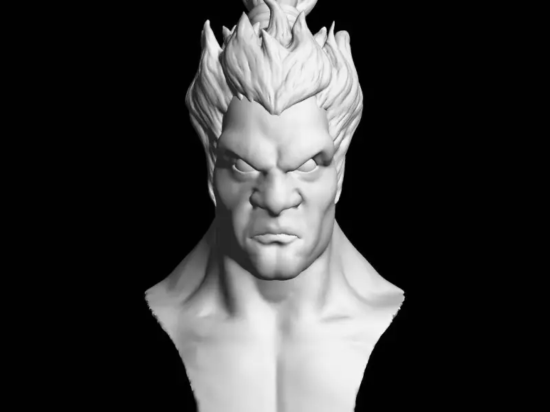 Akuma Bust Street Figther
