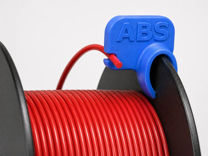 SpoolBadge for ABS - Filament ID Clip