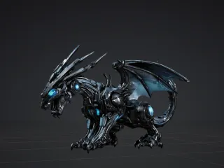 Futuristic Dragon
