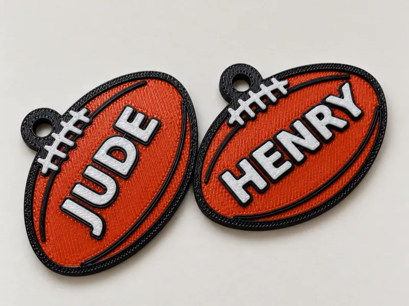 AFL Footy Bag Tags – 100 Names + Free Custom Name Generator