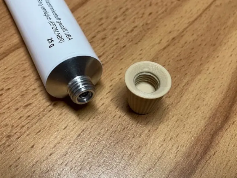 Tube Cap Replacement (M9 Thread) — fits grease, cream & skin