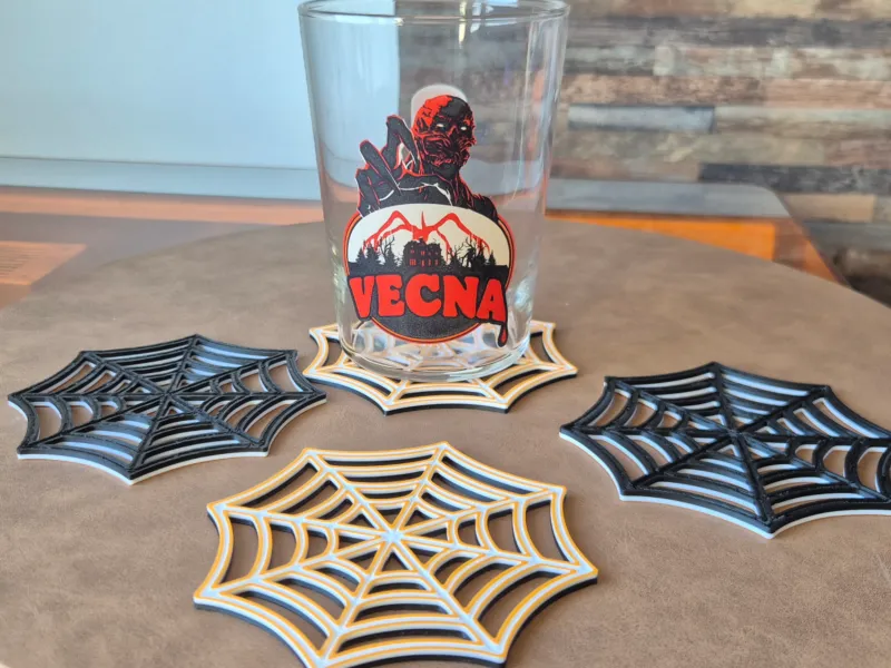 Halloween Dessous de Verres réversible