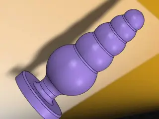 Anal plug H75mm Size S