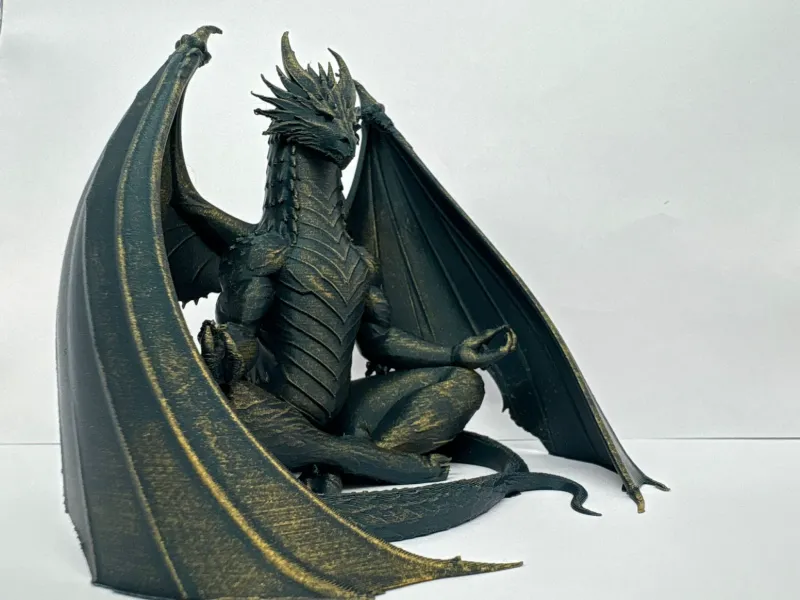 Dragão Meditando