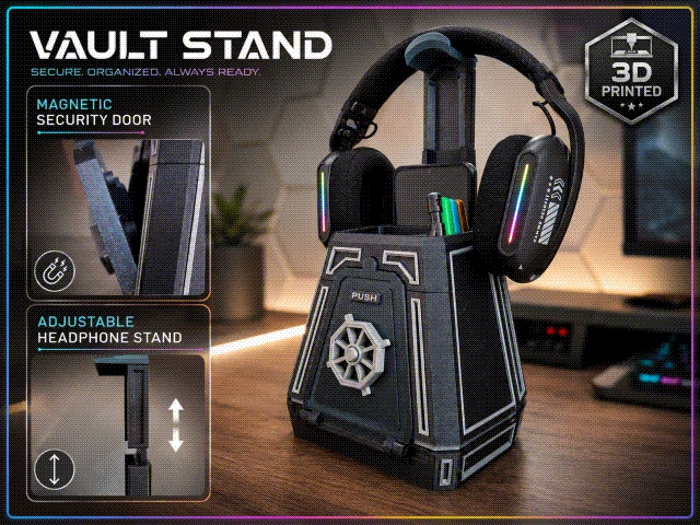 🖥️🎧Vault Stand 🎧🖥️