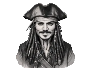 Jack sparrow Bust