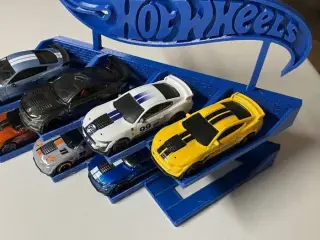 HotWheels angled stand for 8 cars