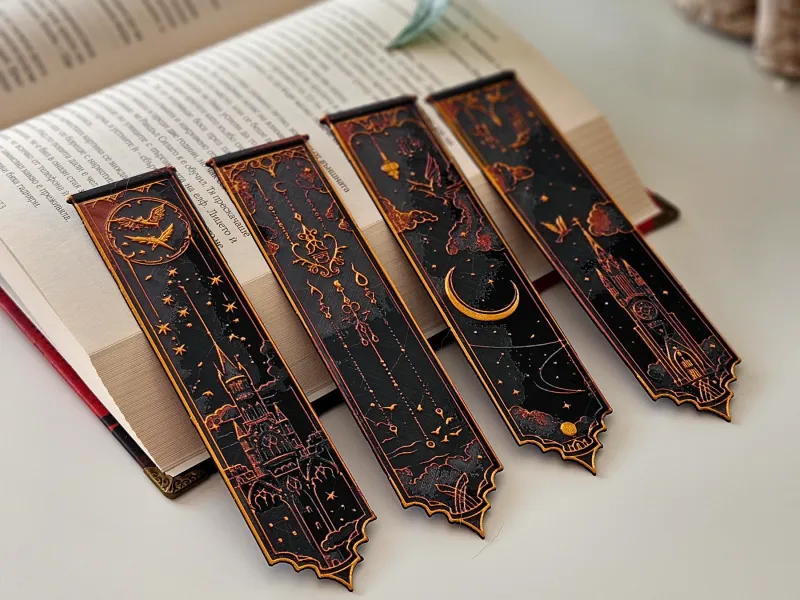 Hogwarts (2) - Bookmarks inspired by Harry Potter