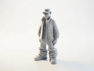 Jay Z Figurine Celebrity Musician 3D Printable