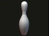 Classic Bowling Pin 3D Printable Model-0