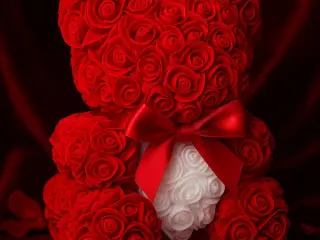 doppelseitiger Rosen Teddy
