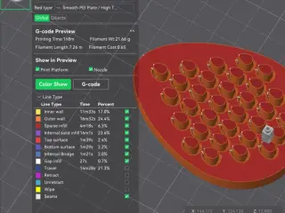 Easter Egg Push-Pin Toy