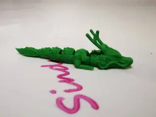 Articulated Little Shenron Keyring