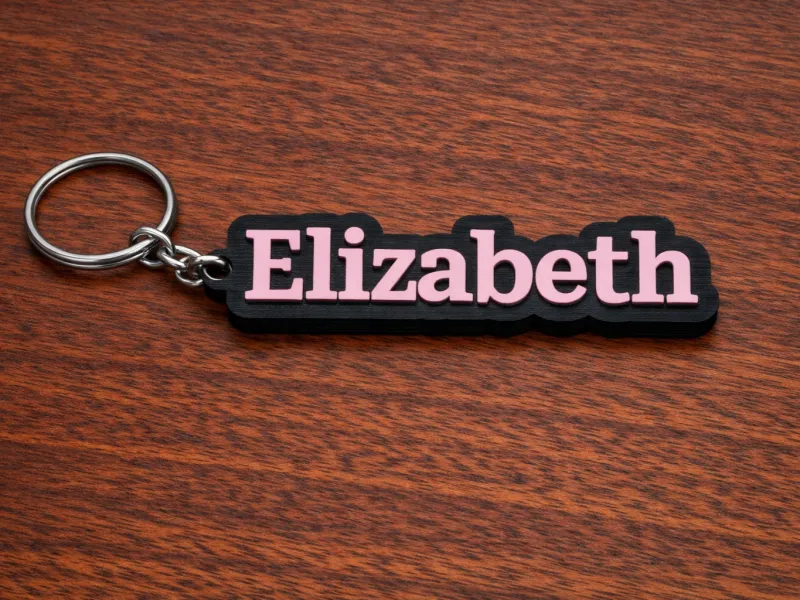 Keychain Name_Elizabeth