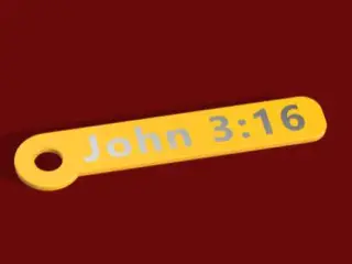 John 3:16 keyring