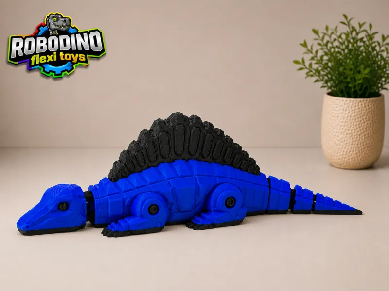 Articulated flexi toy - Robot dinosaur set -  Spinosaurus