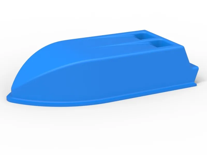 Air Scoop of Northeast Dirt Modified stock car Scale 1:25