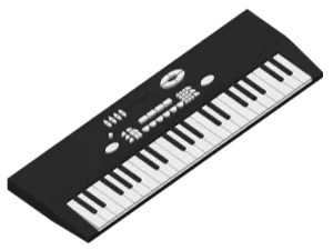Piano for decoration