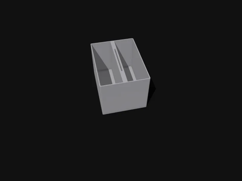 Center Piece with Coroplast Insert Slot