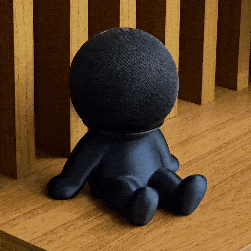Echo Dot Sitting Buddy – Cute Speaker Stand for Gen 4 & 5
