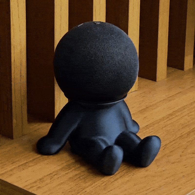 Echo Dot Sitting Buddy – Cute Speaker Stand for Gen 4 & 5-0