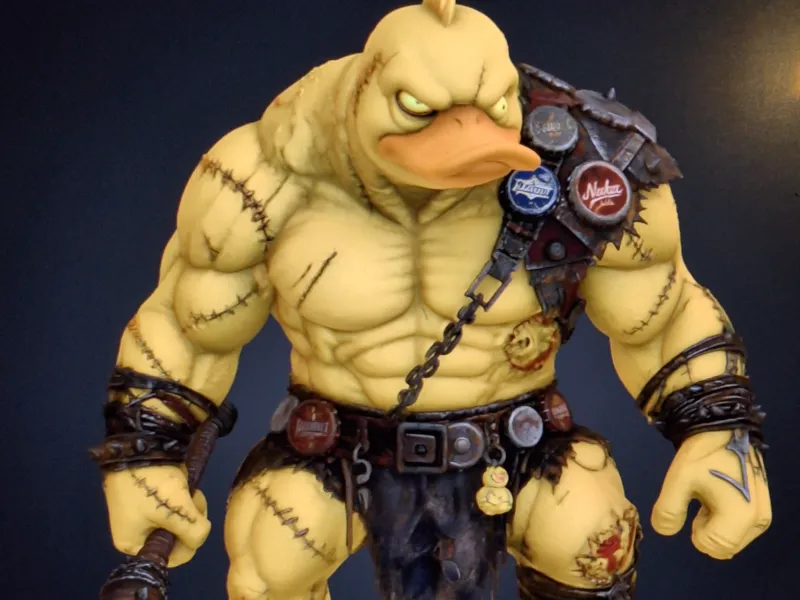 Chibi Style Super Mutant Duck Style
