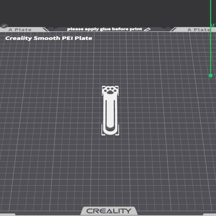 Home print settings: Cat+bookmark.3mf