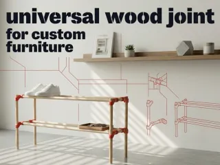 WOOD JOINTS FOR 24 MM DOWELS