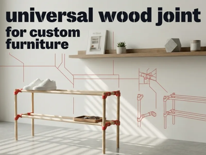 WOOD JOINTS FOR 24 MM DOWELS