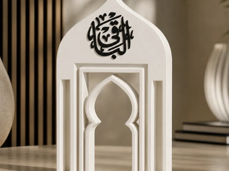 Al Baqi Unique Islamic Desktop Decor