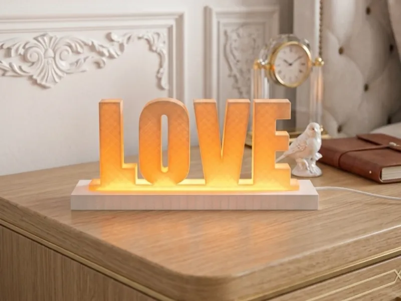 Love tipo Lampara