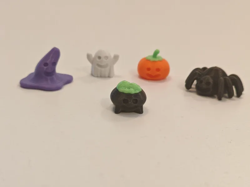 🫕 Mini Wizard Cauldron Pencil Topper – Halloween 2g 10min