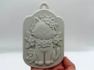 Kitty Wallplate Decor