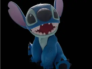 Stitch Sitting - Lilo and Stitch