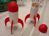 Rocket toothpick holder-0